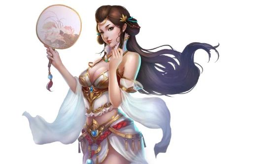 游戏原画集设定集CG 古风中国风人物 美女角色 游戏美术素材