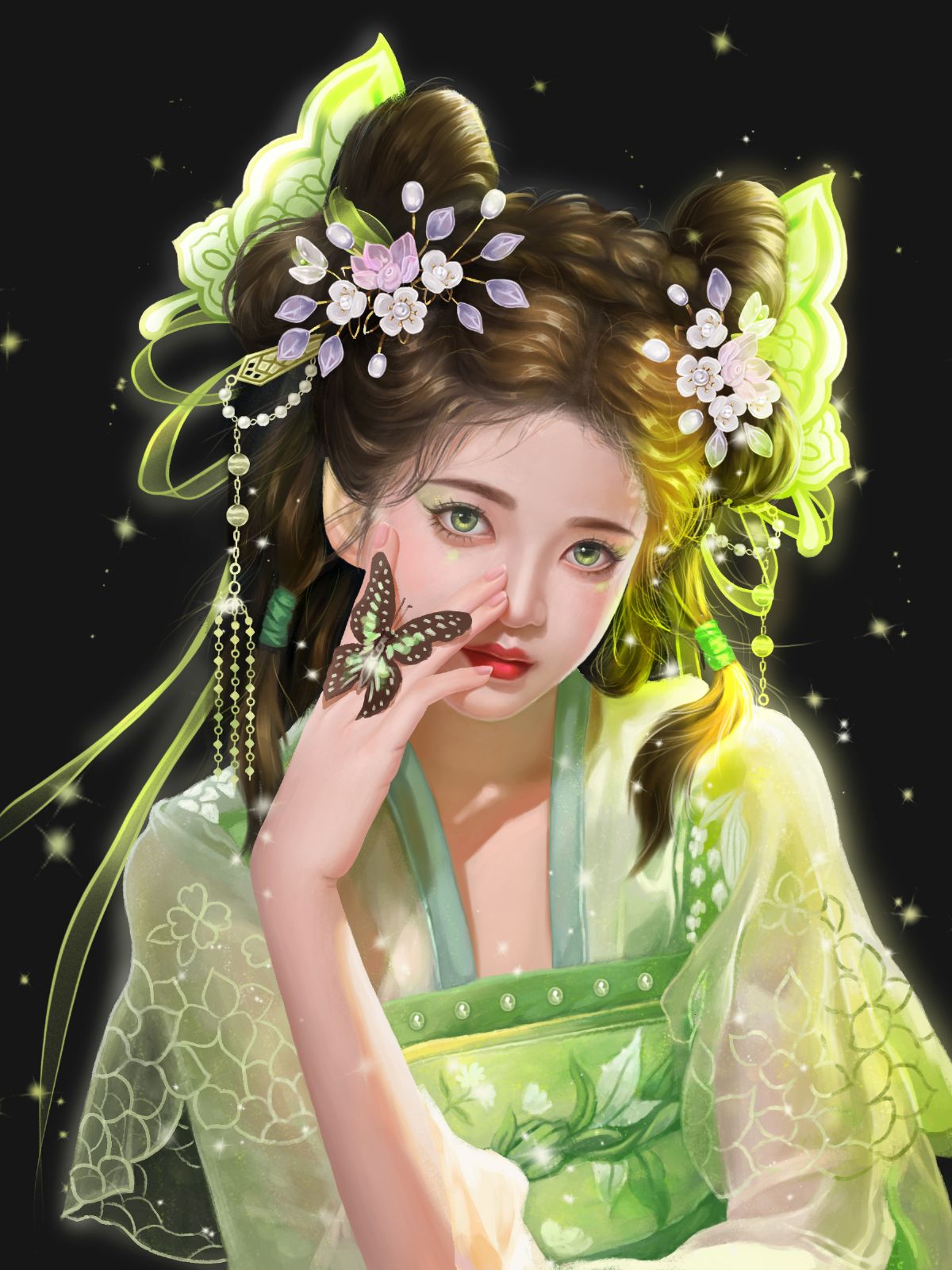 女性绘画练习